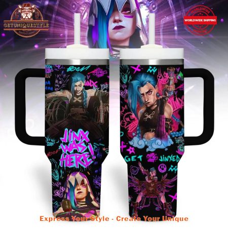 Arcane Jinx Was Here Limited Edition 40 Oz Handle  30oz or 40oz Stainless Steel Tumbler With Handle HG