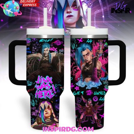 Arcane Jinx Was Here Special Edition  30oz 40 oz Tumbler With Handle HG Cup
