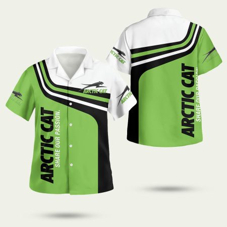 Arctic Cat Snowmobile Arctic Cat Snowmobile Hawaiian Shirt