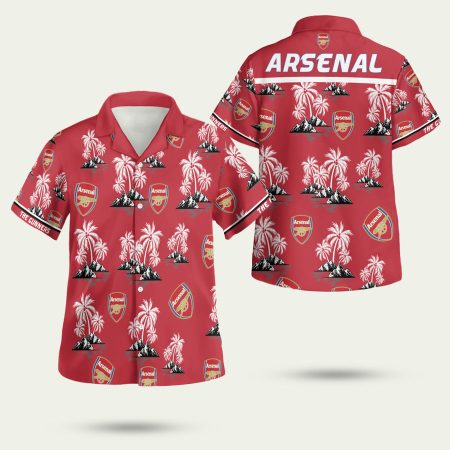 Arsenal FC Hawaiian Shirt