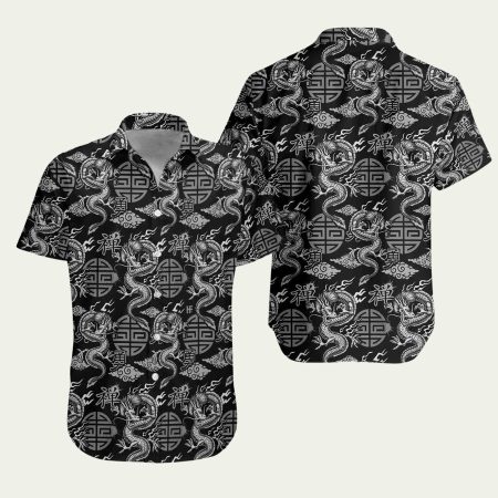 Asian Dragon Hawaiian Shirt