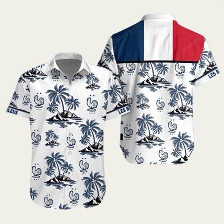 Asm Clermont Auvergne Tropical Hawaiian Shirt