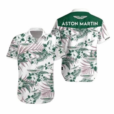 Astom martin hawaiian shirt