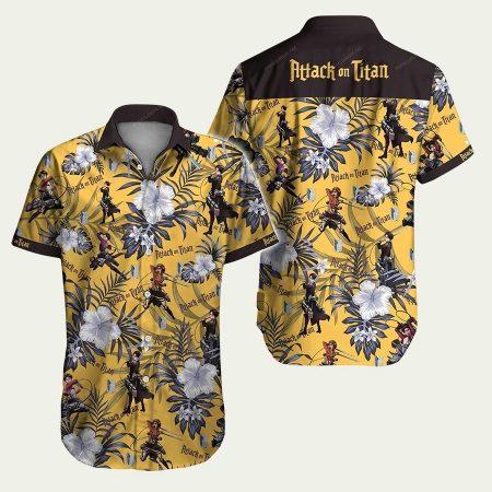 Attack On Titan Hawaiian Shirt