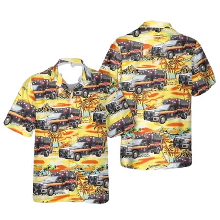 Austin County Ems Texas Hawaiian Shirt