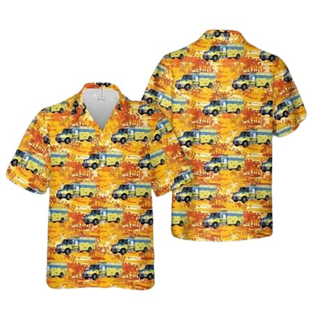 Austin Travis County Ems Texas Hawaiian Shirt