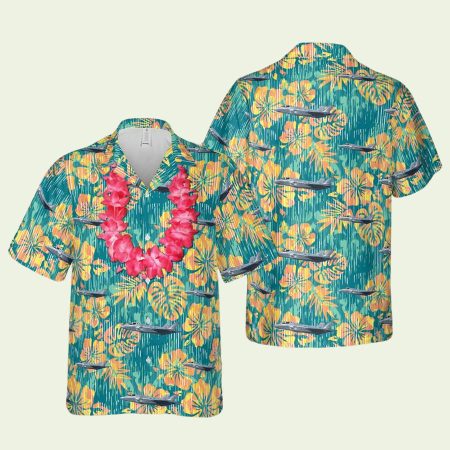 Australia Lightning Aircraft Hawaiian Shirt