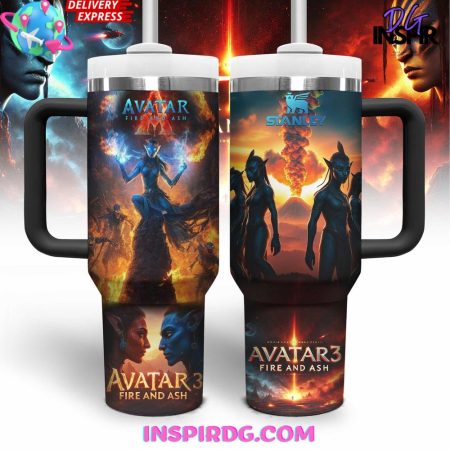 Avatar 3 Fire and Ash Special Edition  30oz 40 oz Tumbler With Handle HG