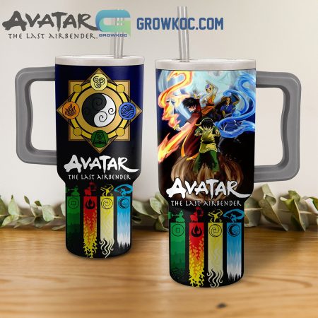 Avatar The Last Airbender Fan 30oz or 40oz Stainless Tumbler With Handle NVA
