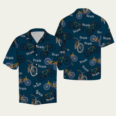 Awesome Bicycle Tg5806 Hawaiian Shirt