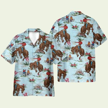 Awesome Cowboy Hawaiian Shirt