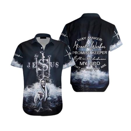 Awesome Easter Jesus Way Maker Hawaiian Shirt