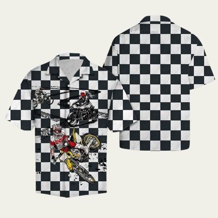 Awesome Motorcycle Race Tg5728 Hawaiian Shirt