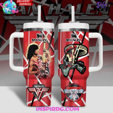 Van Halen Special Edition  30oz 40 oz Tumbler With Handle HG Cup