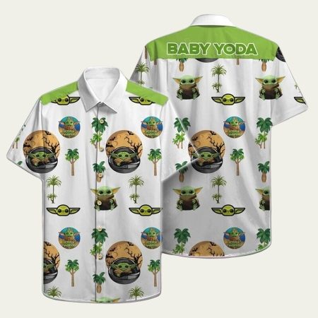 Baby Yoda Hawaiian Shirt