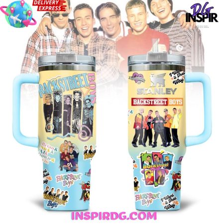 Backstreet Boys Band Limited Edition  30oz 40 oz Tumbler With Handle HG Cup