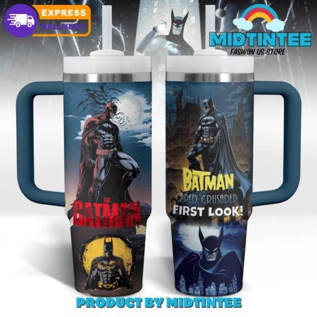 Batman Caped Crusader TV Series 2024  30oz or 40oz Tumbler With Handle HG