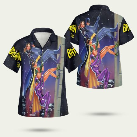 Batman Catwoman Dc Comicsl Hawaiian Shirt