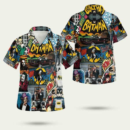 Batman screen collections Hawaiian Shirt