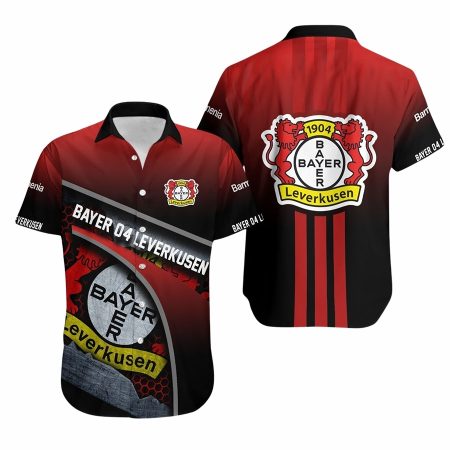 Bayer leverkusen hawaiian shirt