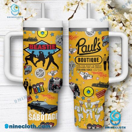 Beastie Boys Pauls Boutique 40oz Tumbler With Handle HG