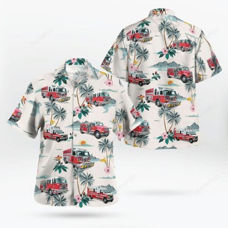 Biglerville Pennsylvania Biglerville Hose And Truck Company Hawaiian Shirt