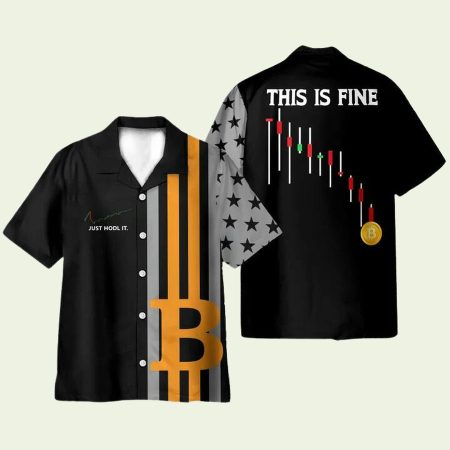Bitcoin Just Hold It Hawaiian Shirt