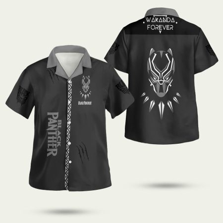 Black Panther Hawaiian Shirt