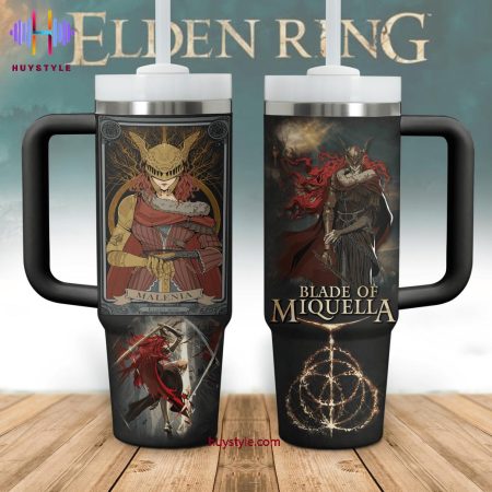 Blade Of Miquella Malenia Elden Ring Quencher 30oz or 40oz Stainless Steel Tumbler With Handle NVA