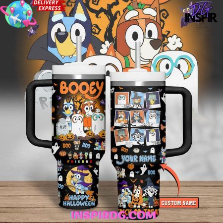 Blu.ey Happy Halloween  30oz 40 oz Tumbler With Handle HG Cup