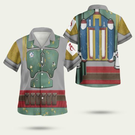 Boba Fet Cosplay Hawaiian Shirt