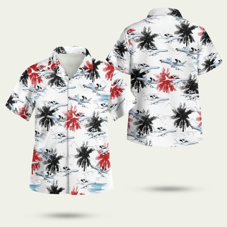 Boeing E 3 Sentry Hawaiian Shirt