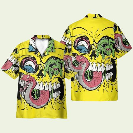 Bone Head Cosplay Costume Hawaiian Shirt