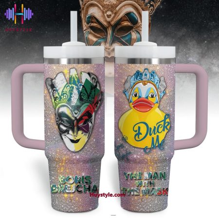 Boris Brejcha The Man With The Mask Quencher 30oz or 40oz Stainless Steel Tumbler With Handle NVA