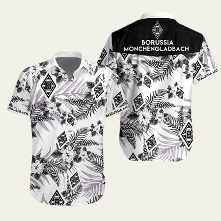 Borussia Monchengladbach Bundesliga Football Hawaiian Shirt