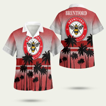 Brentford FC Hawaiian Shirt
