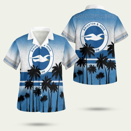 Brighton Hove Albion FC Hawaiian Shirt