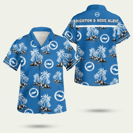 Brighton Hove Albion FC Summer Hawaiian Shirt