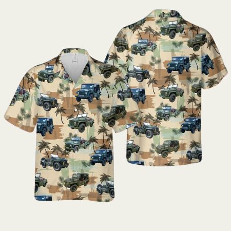 Bristish Army Army Austin Champ Hawaiian Shirt