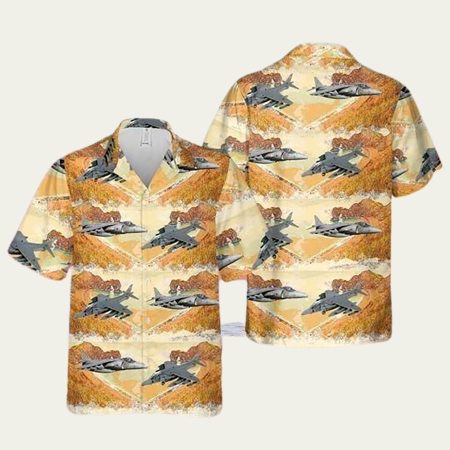 British Aerospace Harrier Hawaiian Shirt