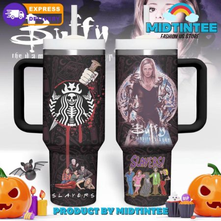 Buffy The Vampire Slayer TV Series  30oz or 40oz Tumbler With Handle HG