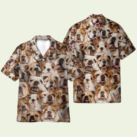 Bulldog Awesome Gift For Pet Lover Hawaiian Shirt