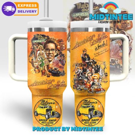 Calling All American Graffiti   30oz or 40oz Tumbler With Handle HG