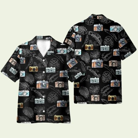Camera Hawaiian Shirt