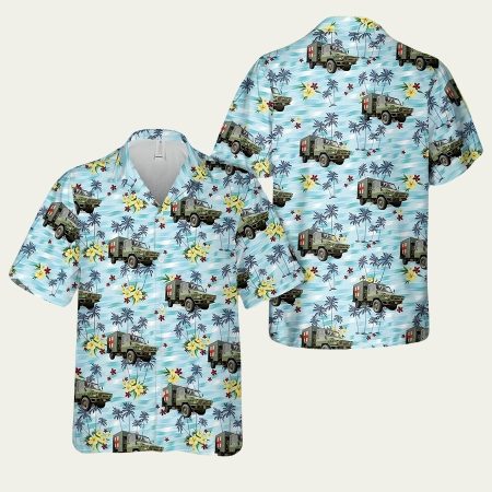 Canadian Army Lsvw Hawaiian Shirt