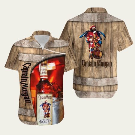 Captain morgan original spiced rum hawaiian shirt