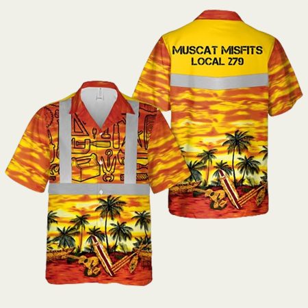 Carpenter Tool Kit Local 279 Hawaiian Shirt