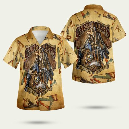 Carpenters vintage backbond of america Hawaiian Shirt