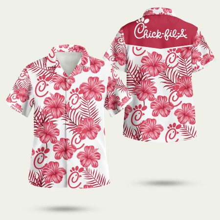 Chick fil a Hawaiian Shirt Set