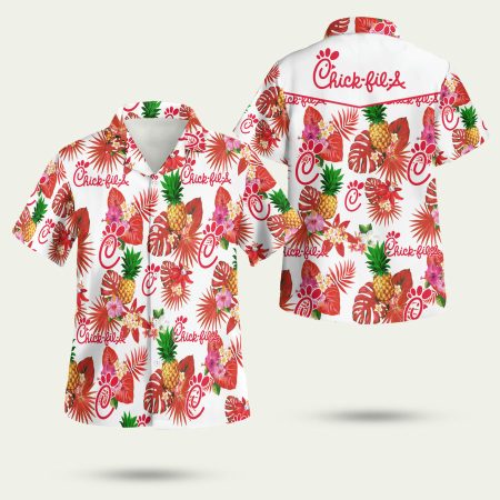 Chick fil A Hawaiian Shirt
